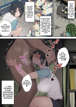 ?Itsumo Doori no Natsuyasumi? Katainaka ni Kisei Shita... Downer Bakunyuu JK to... Omanko Kawakanai Kurai ni... Dochashiko Namahame Koubi Suru Natsuyasumi...? Omake Manga?Ordinarias Vacaciones de Verano